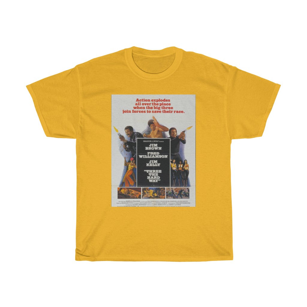 3 The Hard Way - 11:24design-tshirts.com